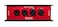 Sound Tools CAT Box MFX  2 Male 2 Female XLR Stage Box with Analog Audio Over Shielded CAT Cable Send 4 Channels of Audio DMX ClearCom or AES