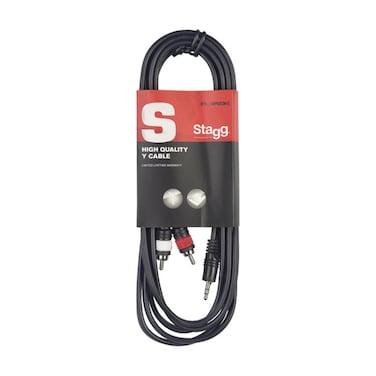 Stagg SYC6MPS2CM E SSeries Y Cable