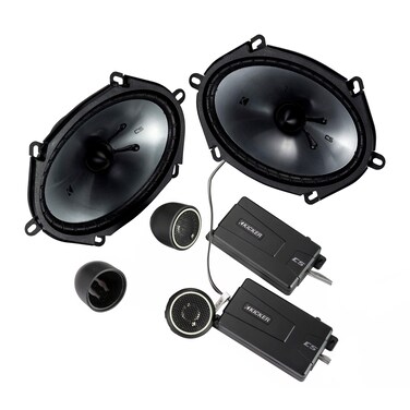 KICKER 46CSS684 CSSeries CSS68 6x8Inch 160x200mm Component System with 75inch tweeters 4Ohm Pair