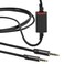 MQDITH 20M Replacement Audio Cable Compatible with Astro A40 A40TR Gaming Headset Inline Mute Wire and No Volume Control Cord Nylone Cord