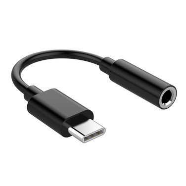 ZENVAN USB C to 35mm Headphone Jack Adapter USB C to Aux Audio Dongle Cable Cord Compatible with iPad ProSamsung Galaxy S23 S23 S22 S21 PlusUltraPixel 5 4 3 2 XL Type C Devices Black