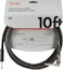 Fender Professional Series Instrument Cable  10 ft  STRANG  black 3 metre