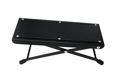 trademarkinnovations Trademarkinnovations Adjustable Guitar Stand Foot Rest Support