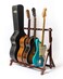 Rhythm  Timbre  Wood Guitar Rack and Guitar Case Stand for Multiple Guitars  Multiple Guitar Stand or Rack  Acoustic Guitar Stand or Electric Guitar Stand  5 Guitar Stand V2 Mahogany