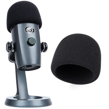 YOUSHARES YOUSHARES Yeti Nano Microphone Foam Windscreen  Mic Wind Cover Pop Filter Foam Cover Professional Customized for Blue Yeti Nano