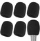 QIEIMUFHD Microphone Cover  Foam Mic Covers Windscreen Suitable for Most Standard Handheld Microphone 6 PCS