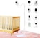 Infant Gadgets Baby Monitor Floor Stand Holder Compatible with Infant Optics Hello Baby Nanit Floor Stand Motorola Vava Baby Monitor Mount Secure Adjustable  Universal Mount
