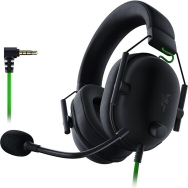 Razer BlackShark V2 X Gaming Headset 71 Surround Sound  50mm Drivers  Memory Foam Cushion  PC PS4PS5 Nintendo Switch Xbox One Xbox Series X  S Mobile  35mm Audio Jack  Black