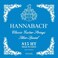 Hannabach 652537 Series 815 Silver Special High Tension String Set for Classic Guitar  Blue