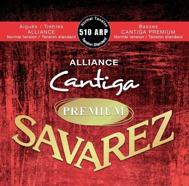 Savarez 510ARP Strings for Classic Guitar Alliance Cantiga Premium Set Normal Tension