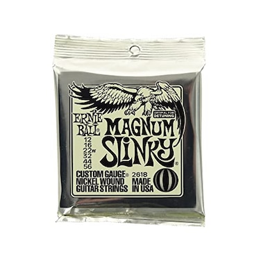 Ernie Ball Magnum Slinky Nickel Wound Electric Guitar Strings 1256 Gauge