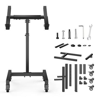 SYBECHATF Guitar Amplifier Stand Amplifier Speaker Stand Combination Stand or Adjustable Mobile Amplifier Tilt Back Stand