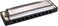Hohner 1501BX Bluesband Key of C HarmonicaBlack