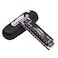 Blues Harmonica Diatonic Blues Harmonica Key of C Blues Harp Mouth Organ Harmonica 10 Holes 20 Tones 008K with Black Case Standard Harmonica For Adults Professionals BeginnersKidsand Students