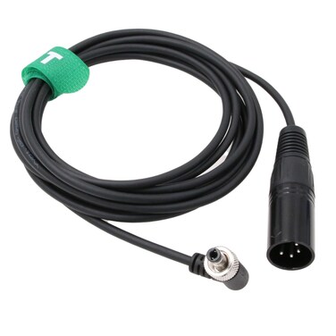 HangTon XLR 4 Pin to Right Angle Locking DC Barrel Power Cable for Atomos Shogun 7 Flame Ninja Inferno Monitor 3m