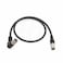 HangTon Power Cable Male Hirose 4 Pin to Male Hirose 4 Pin for Sound Devices MixPre 688 Mixer Zoom F8 Recorder 50 cm Right Angle to Straight