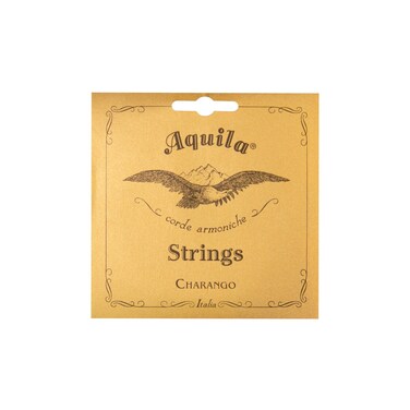 Aquila corde armoniche 2CH Charango oktaviert Set Light Tension