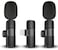 Caymuller Professional Wireless Lavalier Lapel Microphone Mini Lapel Mics PlugPlay 24G UltraLow Delay Noise Reduction Chip for Video Recording Interview Podcast Vlog YouTube Tiktok