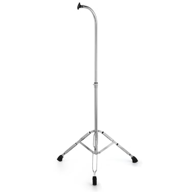 Tideme Stainless Steel Bar Chimes Tripod Stand 2444 Inch Height Adjustable Wind Chime Stand Mounting Stand Solid Stability Nonslip Rubber Feet Foldable for Easy Storage