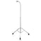 Tideme Stainless Steel Bar Chimes Tripod Stand 2444 Inch Height Adjustable Wind Chime Stand Mounting Stand Solid Stability Nonslip Rubber Feet Foldable for Easy Storage