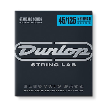 Jim Dunlop Nickel Wound XL Scale045125 5 Set Bass Guitar Strings DBN45125XL
