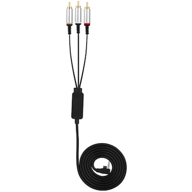 Zopsc 15M Audio and Video Cable Replacement for PSP AV Components for Games Players Portable and Durable Suitable for PSP1000 2000 3000
