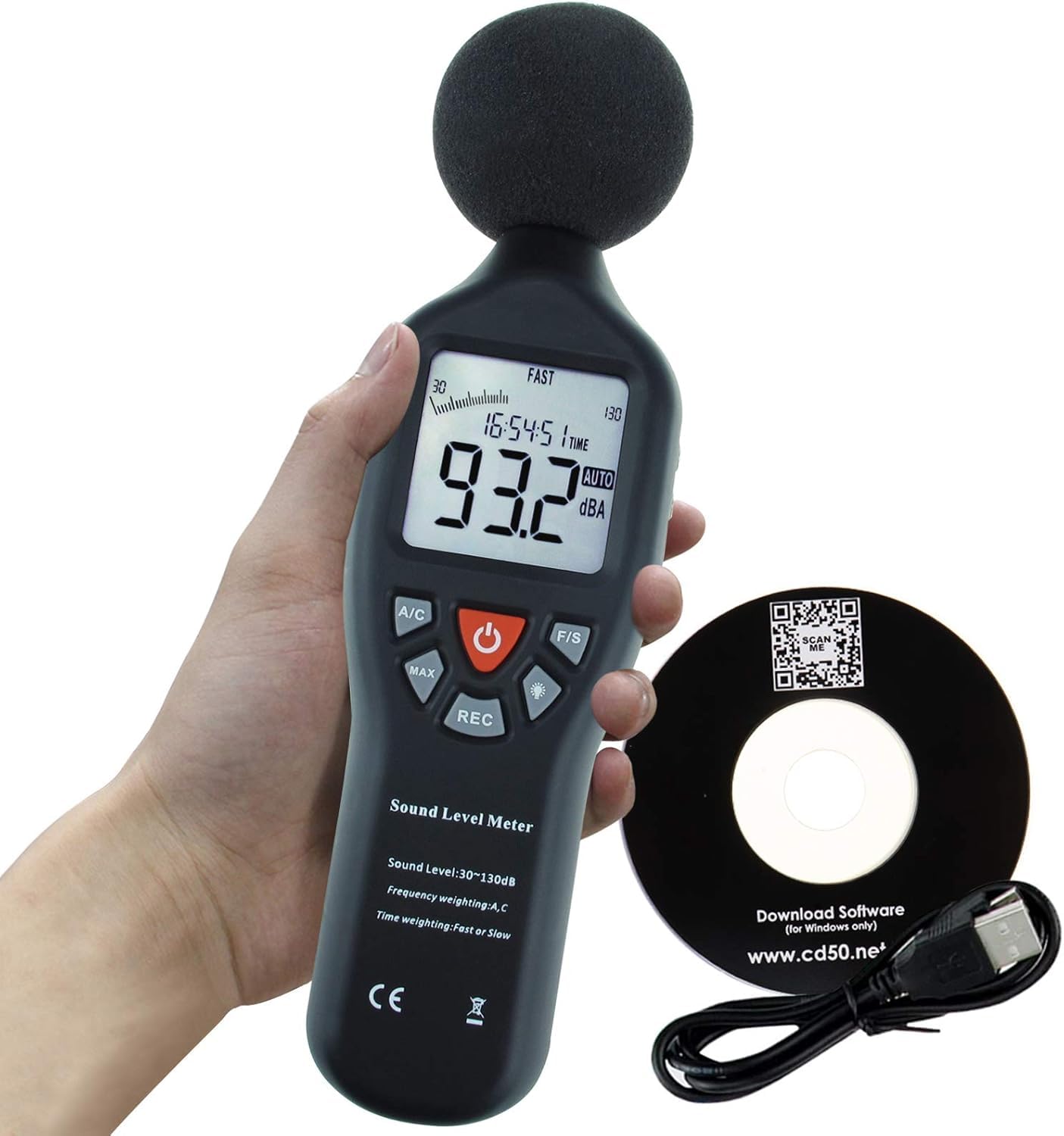 دانو بلس Danoplus Compact Digital Sound Level Meter