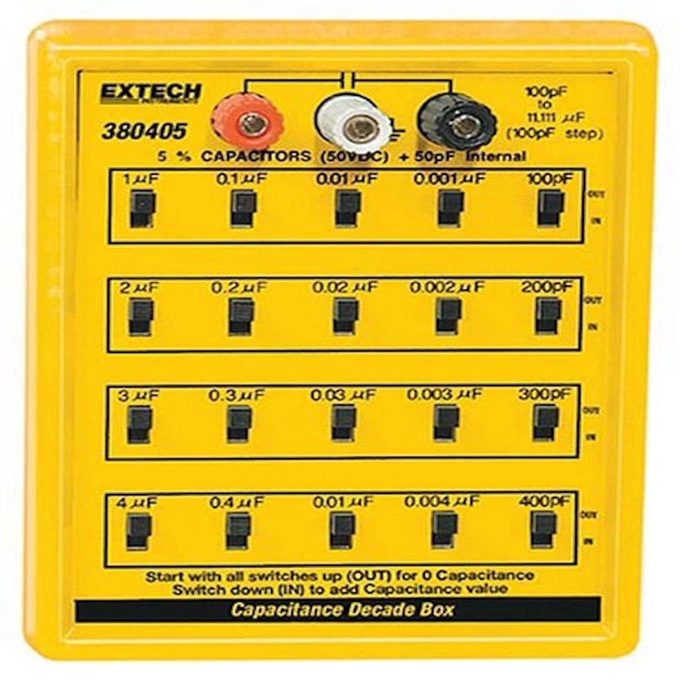 extech Extech 380405 Capacitance Substitution Box