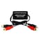 Conext Link RCA Stereo 2 Channel Ground Loop Isolator Signal Noise Filter Suppressor Reducer Alternator for Car Audio Home Stereo13600