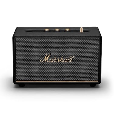 Marshall Acton III 60W Premium Home Wireless Speaker with Bluetooth 52 and Multiple Inputs  Enjoy signature Marshall sound  Black