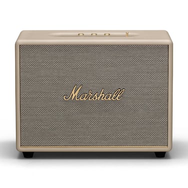 Marshall Woburn III 120W Premium Home Wireless Speaker with Bluetooth 52 and Multiple Inputs  Enjoy signature Marshall sound Cream WiFi