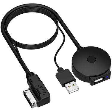 Yoper Bluetooth 50 Adapter Compatible with Audi A3 A4 A5 A6 A7 S3 S4 Q3 Q5 Q7 Volkswagen VW Skoda 2G 3G 3G AMI MMI Port Cable Music Play Connector Works with Apple iPhone iPod Android Device