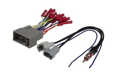 SCOSCHE HA1AA2B Compatible with Select 2008Up Honda Vehicles Wire Harness  Antenna Adapter Bundle