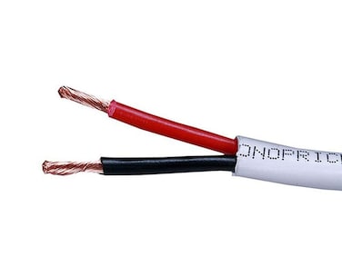 Monoprice Speaker Wire  CL2 Rated 2Conductor 14AWG PVC Jacket Material 999 OxygenFree Pure Bare Copper 500 Feet White