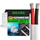GearIT 142 Marine Wire 20 Feet 14AWG Gauge  Tinned OFC CopperMarine Grade Speaker CableDuplex  2 Conductors  OFC OxygenFree Copper White 20ft