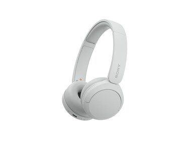 Sony WHCH520 Wireless OnEar Headphones Up to 50 Hours Battery Life White National Version