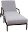 Linum Home Textiles CL95SWP Chaise Lounge Cover Grey