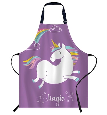 oFloral Women Men Apron for Home Kitchen 007