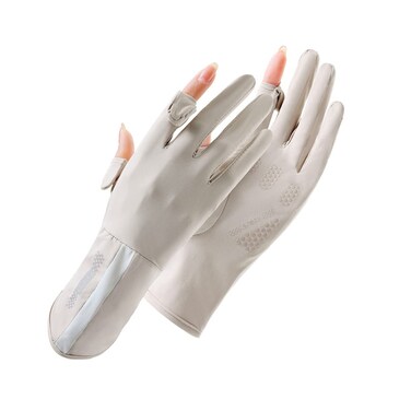 SUJAYU UV Protection Gloves Driving Gloves Women Full Finger UV Gloves Sun Gloves Sun Protection Gloves Thin Gloves UV Light Gloves Women Cycling Gloves for Women