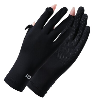 Ultra Thin Full Finger UV Protection Gloves Driving Gloves for Women Ice Silk UV Gloves Summer Gloves