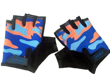Fingerless Kids Gloves Bicycle Bike Cycling Camping Training Outdoor Sports Gloves for Children 412 Y AntiSlip Elastic Mitten