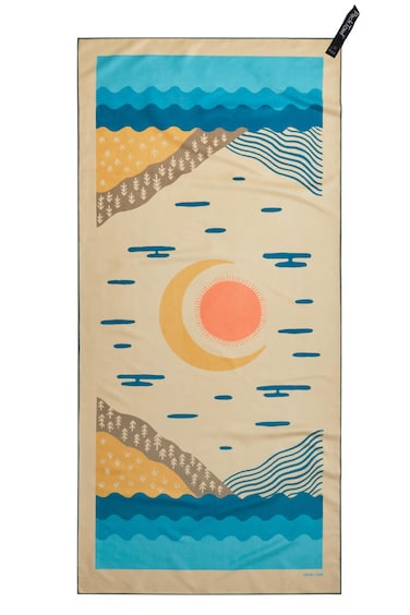 PackTowl Personal Ultralight Microfiber Camping and Travel Towel Balance Print Body