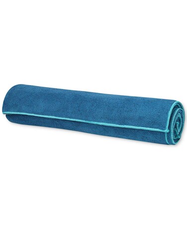 Gaiam Stay Put Yoga Towel Mat Size Yoga Mat Towel Fits Over Standard Size Yoga Mat  68 L x 24 W