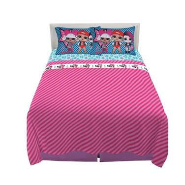Franco Kids Bedding Super Soft Sheet Set Full LOL Surprise