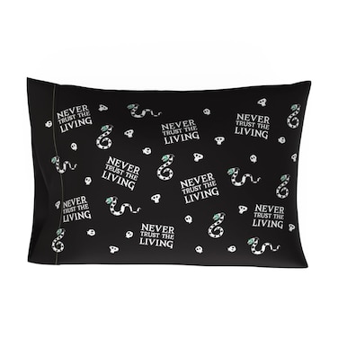 Franco Collectibles Beetlejuice Movie Beauty Silky Satin Standard Pillowcase Cover 20x30 for Hair and Skin Officially Licensed Product