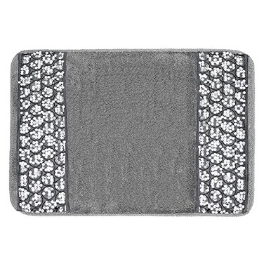 Popular Bath Silver Sinatra Bath Rug 230819 21 x 32 inches