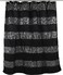 Popular Bath Sinatra Bathroom Shower Curtain Luxury Glamorous Fabric shower curtain modern shower curtain unique Design Bling Black Shower Curtain Black size 72 x 70