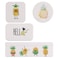 OwnMy Set of 4 Water Absorbent Diatomite Drink Coasters Diatomaceous Earth Soap Holder Water Drying Soap Saver Dish Toothbrush Soap Drink Coaster Set for Bathroom and Kitchen