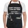 Ougher Funny Chef Apron for Men BBQ Dad Aprons for Men Cooking Grill Kitchen Aprons Gifts for Dad Husband