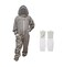 MS Bee Suit Cotton Beekeeper Suit with One Pair Gloves Beekeeping Suit with Fencing Veil
